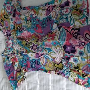 Koi medium scrub top, multi